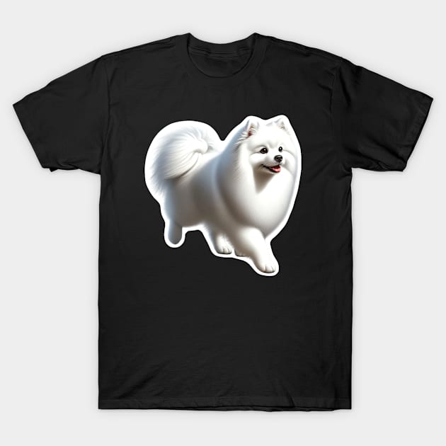 American Eskimo Dog T-Shirt by millersye